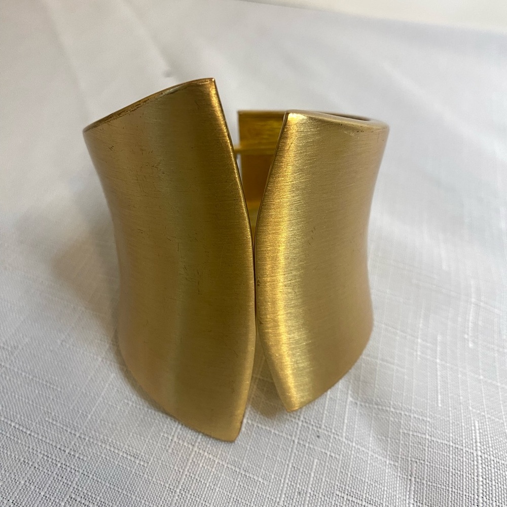 Cleopatra
 Gold Nickel Cuff Bracelet